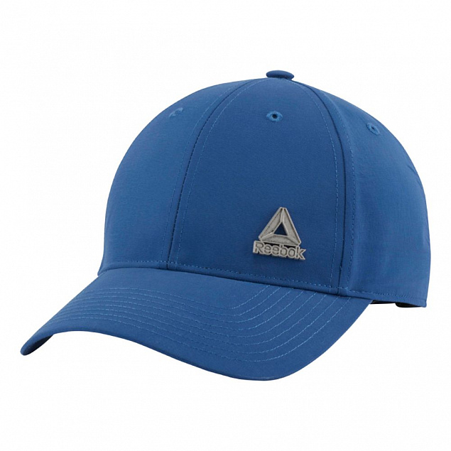 Бейсболка Active Foundation Badge Cap, синяя с логотипом в Астрахани заказать по выгодной цене в кибермаркете AvroraStore