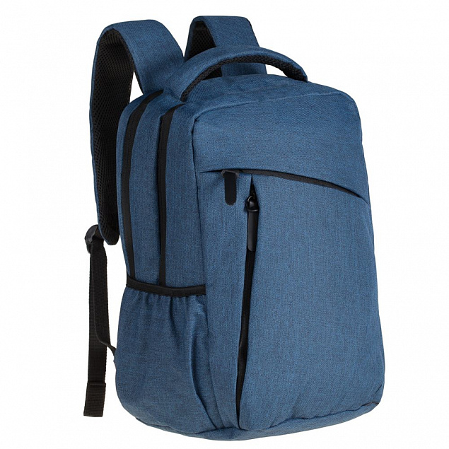 Рюкзак для ноутбука Burst, синий с логотипом в Астрахани заказать по выгодной цене в кибермаркете AvroraStore