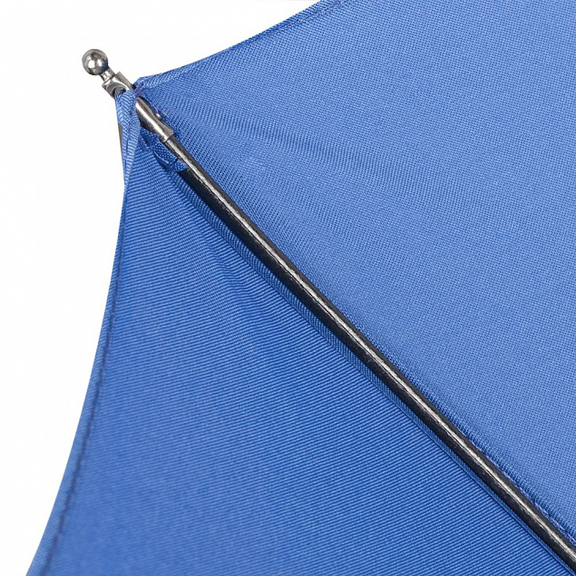 Зонт складной Fiber, ярко-синий с логотипом в Астрахани заказать по выгодной цене в кибермаркете AvroraStore