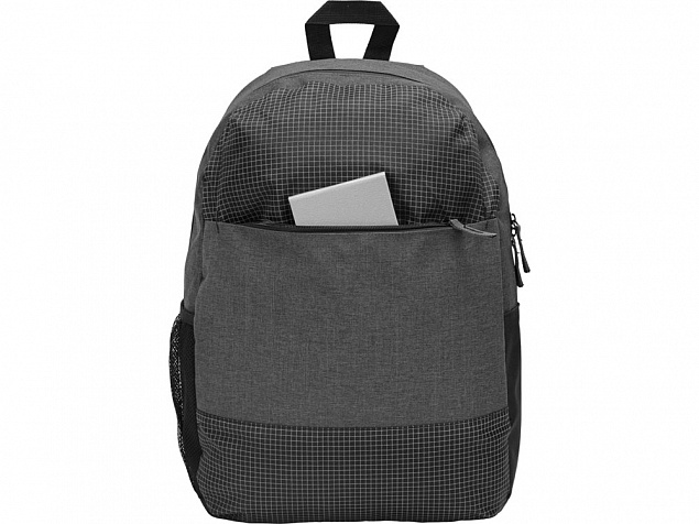 Рюкзак Reflex для ноутбука 15,6 со светоотражающим эффектом, серый с логотипом в Астрахани заказать по выгодной цене в кибермаркете AvroraStore