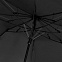 Зонт Глиссер - Черный AA с логотипом в Астрахани заказать по выгодной цене в кибермаркете AvroraStore