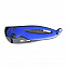 Складной нож THIAM , сталь, синий с логотипом в Астрахани заказать по выгодной цене в кибермаркете AvroraStore