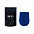 Набор Cofer Tube софт-тач CO12s black, синий с логотипом в Астрахани заказать по выгодной цене в кибермаркете AvroraStore