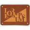 Лейбл Etha Nubuck, М, коричневый с логотипом в Астрахани заказать по выгодной цене в кибермаркете AvroraStore