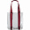 Шоппер Clear Fest, прозрачный серый с красными ручками с логотипом в Астрахани заказать по выгодной цене в кибермаркете AvroraStore