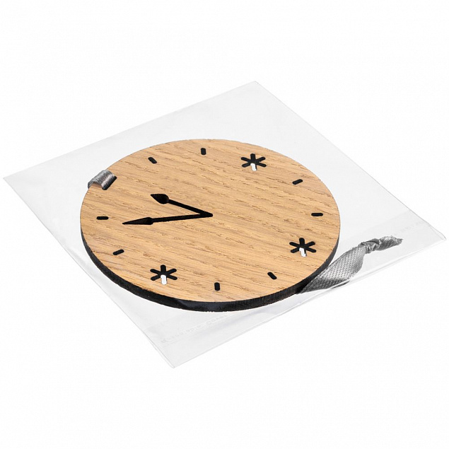 Деревянная подвеска Christmate, часы с логотипом в Астрахани заказать по выгодной цене в кибермаркете AvroraStore