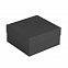 Коробка Satin, малая, черная с логотипом в Астрахани заказать по выгодной цене в кибермаркете AvroraStore