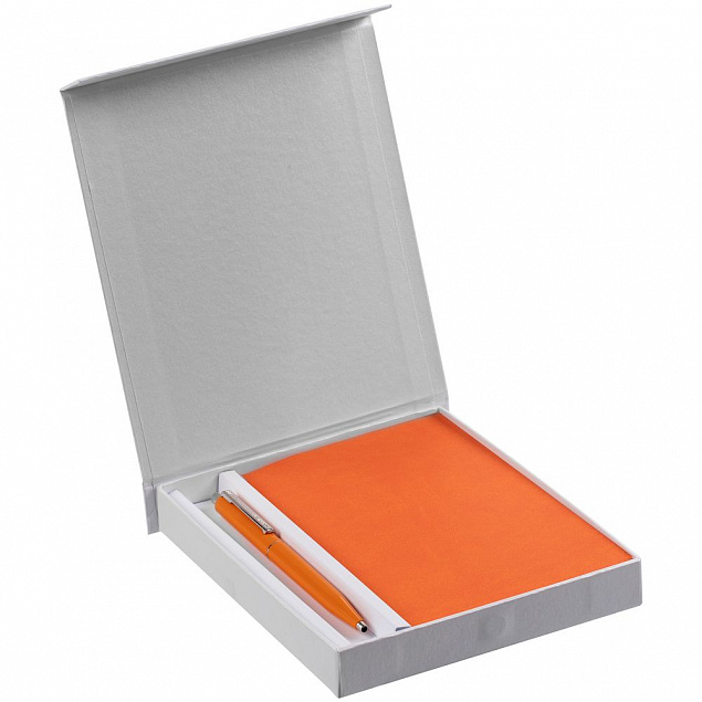 Набор Flat Mini, оранжевый с логотипом в Астрахани заказать по выгодной цене в кибермаркете AvroraStore