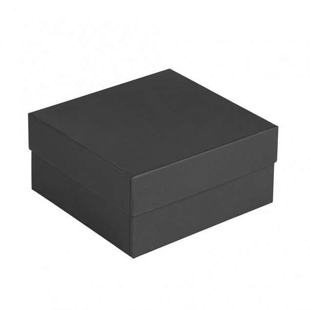 Коробка Satin, малая, черная с логотипом в Астрахани заказать по выгодной цене в кибермаркете AvroraStore