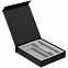 Коробка Rapture для аккумулятора 10000 мАч и ручки, черная с логотипом в Астрахани заказать по выгодной цене в кибермаркете AvroraStore