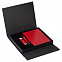 Коробка Status под ежедневник, аккумулятор и ручку, черная с логотипом в Астрахани заказать по выгодной цене в кибермаркете AvroraStore