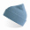 Шапка NELSON в рубчик с отворотом,100%  органический хлопок, бордовый с логотипом в Астрахани заказать по выгодной цене в кибермаркете AvroraStore
