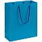 Пакет Wide, Голубой с логотипом в Астрахани заказать по выгодной цене в кибермаркете AvroraStore