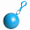 Дождевик в круглом футляре NIMBUS, голубой с логотипом в Астрахани заказать по выгодной цене в кибермаркете AvroraStore