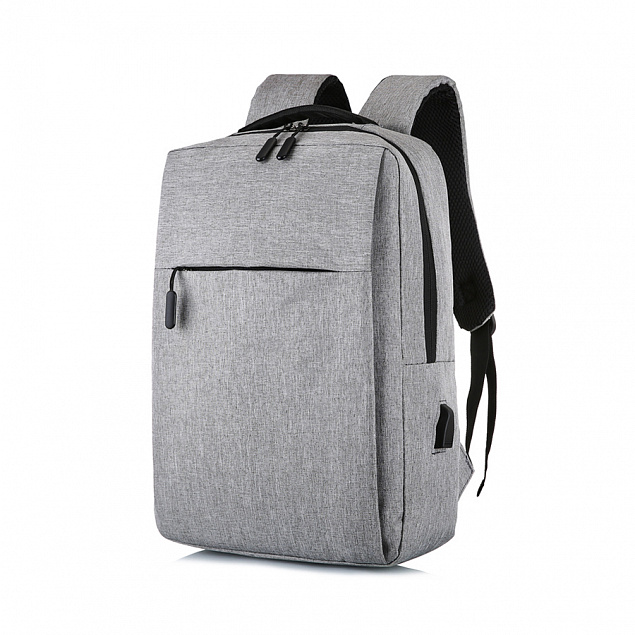 Рюкзак "Lifestyle" - Серый CC с логотипом в Астрахани заказать по выгодной цене в кибермаркете AvroraStore