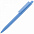 Ручка шариковая Crest, голубая с логотипом в Астрахани заказать по выгодной цене в кибермаркете AvroraStore