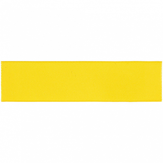 Лейбл тканевый Epsilon, S, желтый с логотипом в Астрахани заказать по выгодной цене в кибермаркете AvroraStore
