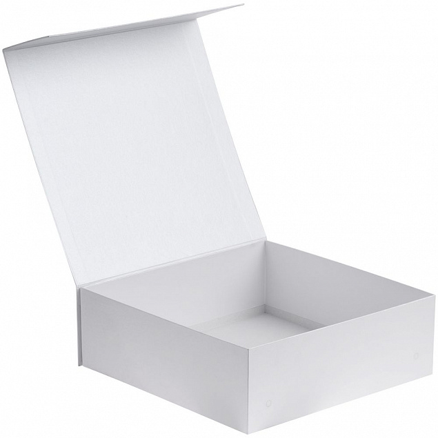 Коробка Quadra, белая с логотипом в Астрахани заказать по выгодной цене в кибермаркете AvroraStore