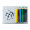 Набор цветных карандашей с логотипом в Астрахани заказать по выгодной цене в кибермаркете AvroraStore
