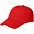 Бейсболка Convention, красная с логотипом в Астрахани заказать по выгодной цене в кибермаркете AvroraStore