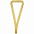 Лента для медали с пряжкой Ribbon, бронзовая с логотипом в Астрахани заказать по выгодной цене в кибермаркете AvroraStore