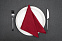 Салфетка сервировочная Settle In, красная с логотипом в Астрахани заказать по выгодной цене в кибермаркете AvroraStore