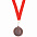 Медаль наградная на ленте  "Золото" с логотипом в Астрахани заказать по выгодной цене в кибермаркете AvroraStore