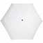 Зонт складной Five, белый с логотипом в Астрахани заказать по выгодной цене в кибермаркете AvroraStore