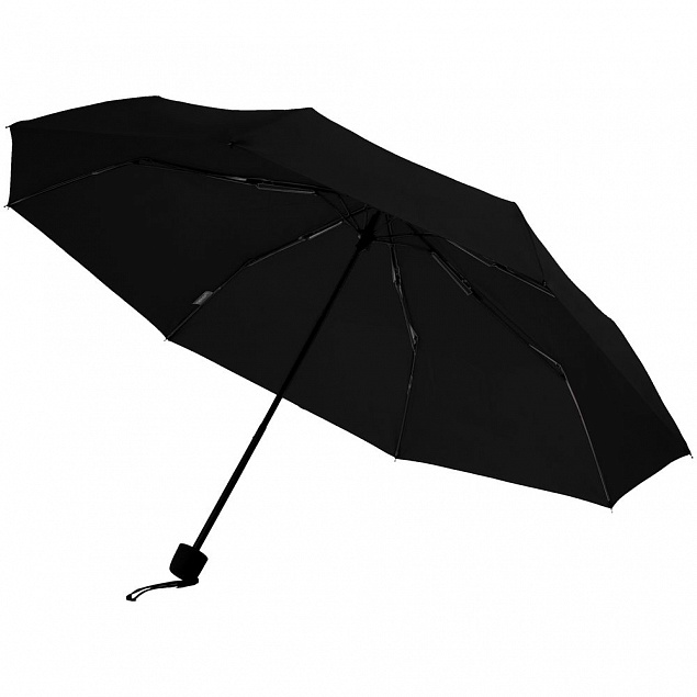 Зонт складной Mini Hit Dry-Set, черный с логотипом в Астрахани заказать по выгодной цене в кибермаркете AvroraStore