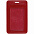 Чехол для пропуска Nebraska, красный с логотипом в Астрахани заказать по выгодной цене в кибермаркете AvroraStore