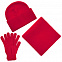 Шапка Urban Flow, красная с логотипом в Астрахани заказать по выгодной цене в кибермаркете AvroraStore