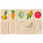 Карточки-раскраски Wood Games, овощи с логотипом в Астрахани заказать по выгодной цене в кибермаркете AvroraStore