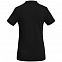 Рубашка поло женская Inspire черная с логотипом в Астрахани заказать по выгодной цене в кибермаркете AvroraStore
