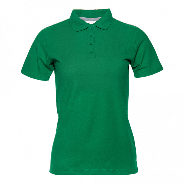 Рубашка поло Рубашка женская 04WL Зелёный с логотипом в Астрахани заказать по выгодной цене в кибермаркете AvroraStore