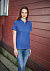 Рубашка поло женская Eclipse H2X-Dry, синяя с логотипом в Астрахани заказать по выгодной цене в кибермаркете AvroraStore