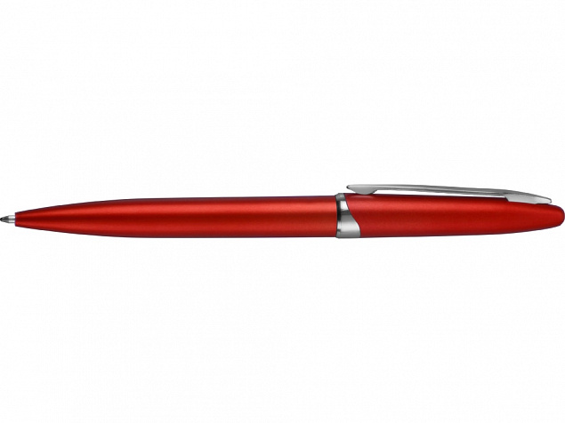 Ручка шариковая Империал, красный металлик с логотипом в Астрахани заказать по выгодной цене в кибермаркете AvroraStore