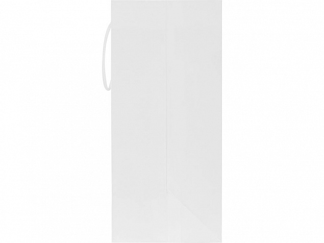 Пакет подарочный Imilit XL, белый с логотипом в Астрахани заказать по выгодной цене в кибермаркете AvroraStore