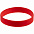Силиконовый браслет Valley, красный с логотипом в Астрахани заказать по выгодной цене в кибермаркете AvroraStore