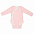 Боди детское Baby Prime, розовое с молочно-белым с логотипом в Астрахани заказать по выгодной цене в кибермаркете AvroraStore