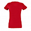 Футболка женская Regent Fit Women, красная с логотипом в Астрахани заказать по выгодной цене в кибермаркете AvroraStore