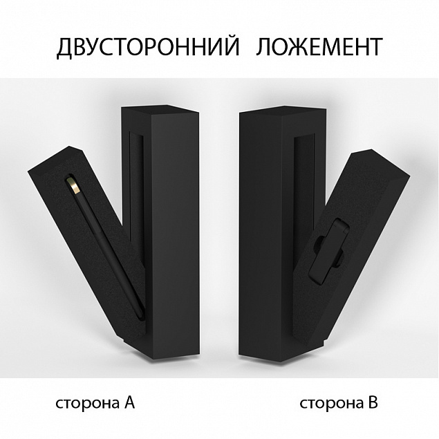 Набор ручка + флеш-карта 8 Гб в футляре, покрытие soft touch с логотипом в Астрахани заказать по выгодной цене в кибермаркете AvroraStore