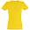 Футболка женская Imperial Women 190, желтая с логотипом в Астрахани заказать по выгодной цене в кибермаркете AvroraStore