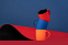 Кружка Surprise Touch Black c покрытием софт-тач, синяя с логотипом в Астрахани заказать по выгодной цене в кибермаркете AvroraStore