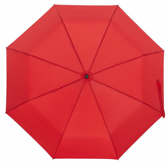 Зонт складной Monsoon, красный с логотипом в Астрахани заказать по выгодной цене в кибермаркете AvroraStore