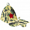 Банный набор Partisan с логотипом в Астрахани заказать по выгодной цене в кибермаркете AvroraStore
