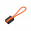 Пуллер для молнии, оранжевый с логотипом в Астрахани заказать по выгодной цене в кибермаркете AvroraStore