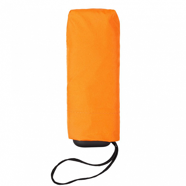 Зонт складной Five, оранжевый с логотипом в Астрахани заказать по выгодной цене в кибермаркете AvroraStore