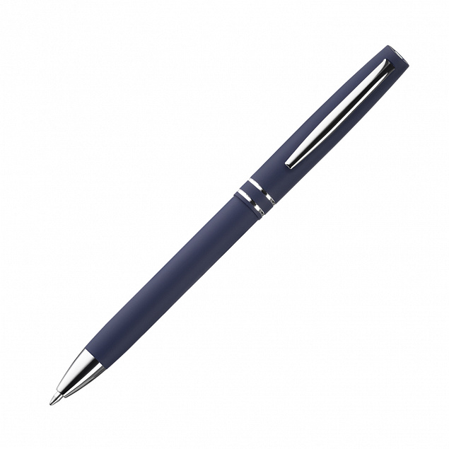 Шариковая ручка Consul, синяя с логотипом в Астрахани заказать по выгодной цене в кибермаркете AvroraStore