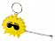 Брелок-рулетка «Солнце», 1м с логотипом в Астрахани заказать по выгодной цене в кибермаркете AvroraStore