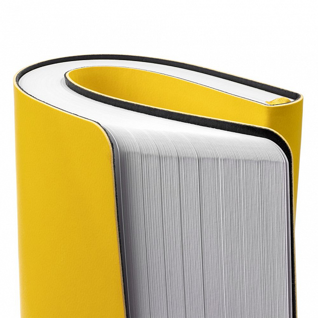 Ежедневник Romano, недатированный, желтый с логотипом в Астрахани заказать по выгодной цене в кибермаркете AvroraStore
